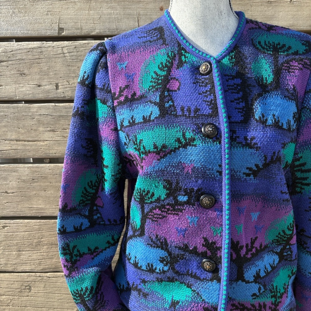 Vintage Geiger Austria Wool Blend Sweater - Picture 2 of 10